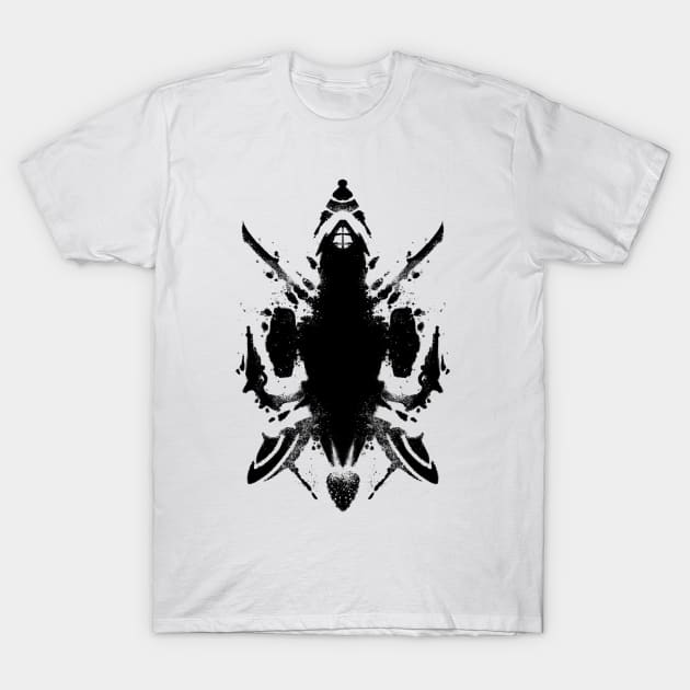 Firefly Inkblot T-Shirt by victorsbeard